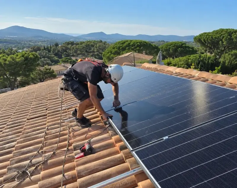 Installateur panneaux solaires Jacou — pose photovoltaïque sur toiture